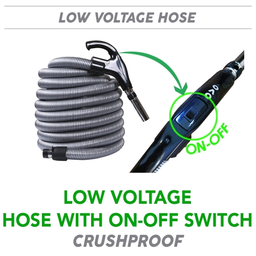 Central Vacuum Low-Voltage Hose