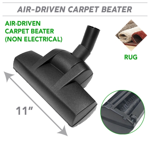 Air-Driven Carpet Beater